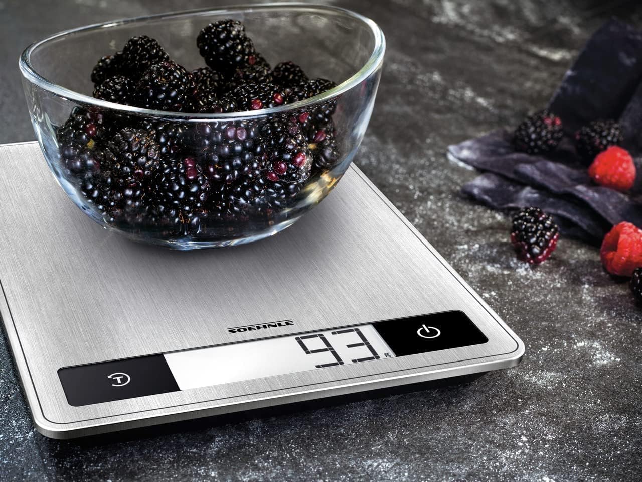 Soehnle Balance de Cuisine Page Profi 200, Balance Culinaire 15 kg Argenté Unique 6