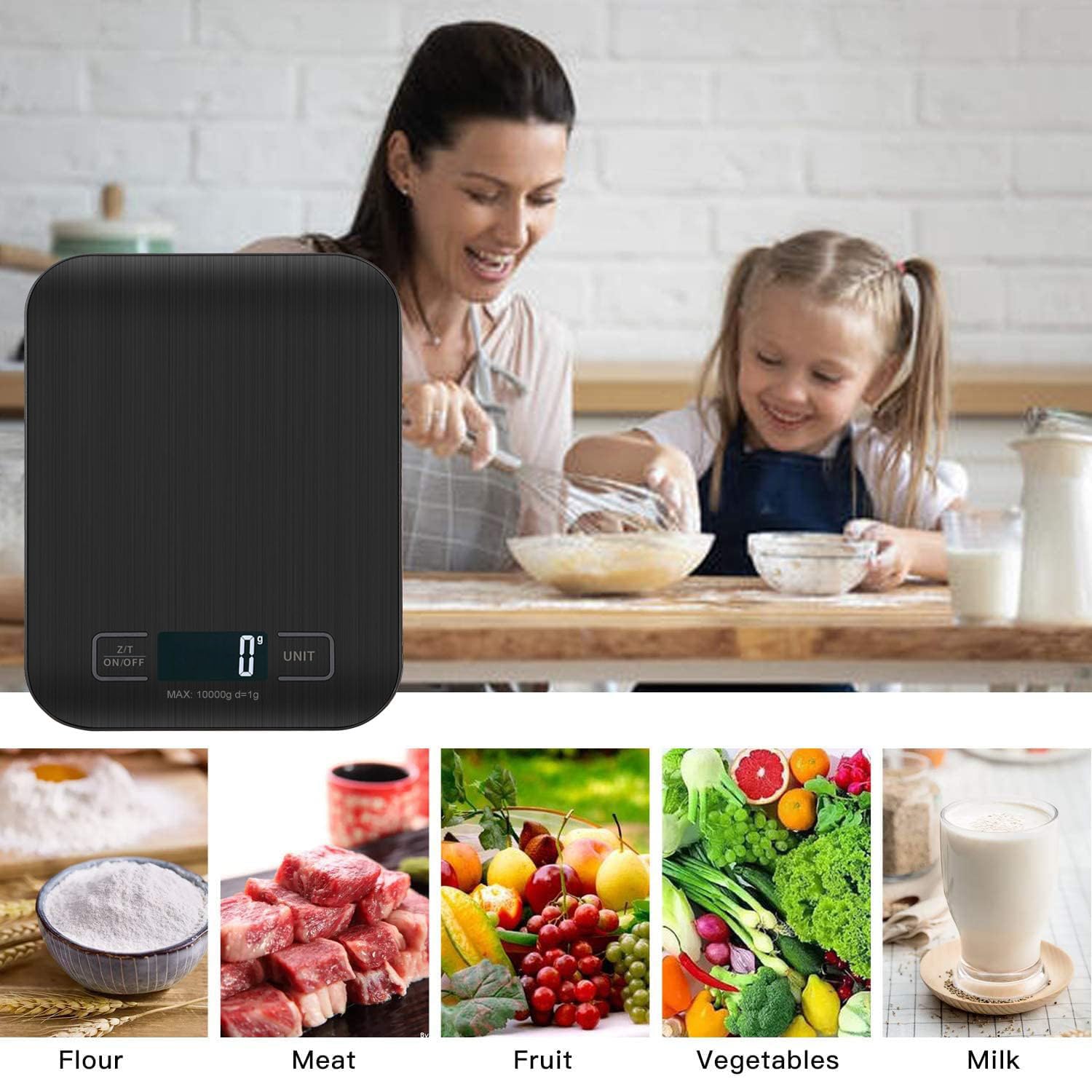 Balance De Cuisine NuméRiques, Balances NuméRiques Professionnelles 10 kg - Mesure PréCise Jusquà 1g,Balances De Cuisine é 6