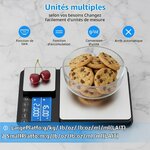 Diyife Balance Cuisine Haute Double Plateforme [500G/0.01G & 15Kg/1G] 3