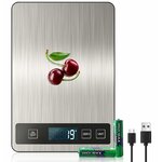 Balance de Cuisine Numérique Rechargeable 15 kg