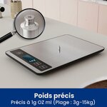 Balance de Cuisine Numérique Rechargeable 15 kg 6