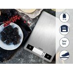 Soehnle Balance de Cuisine Page Profi 200, Balance Culinaire 15 kg Argenté Unique 3