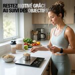 Balance Cuisine Alimentaire Calcul Calories Protéines Glucides Lipide | Balance de Cuisine Nutritionnelle Précision 1g | Éc 5