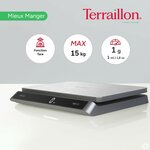TERRAILLON Balance de cuisine électronique professionnelle PRO USB 15 3