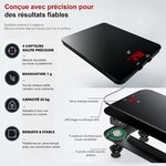 HF 20kg Balance de Cuisine Précision 1g, Grande Plateforme 22x16cm 4