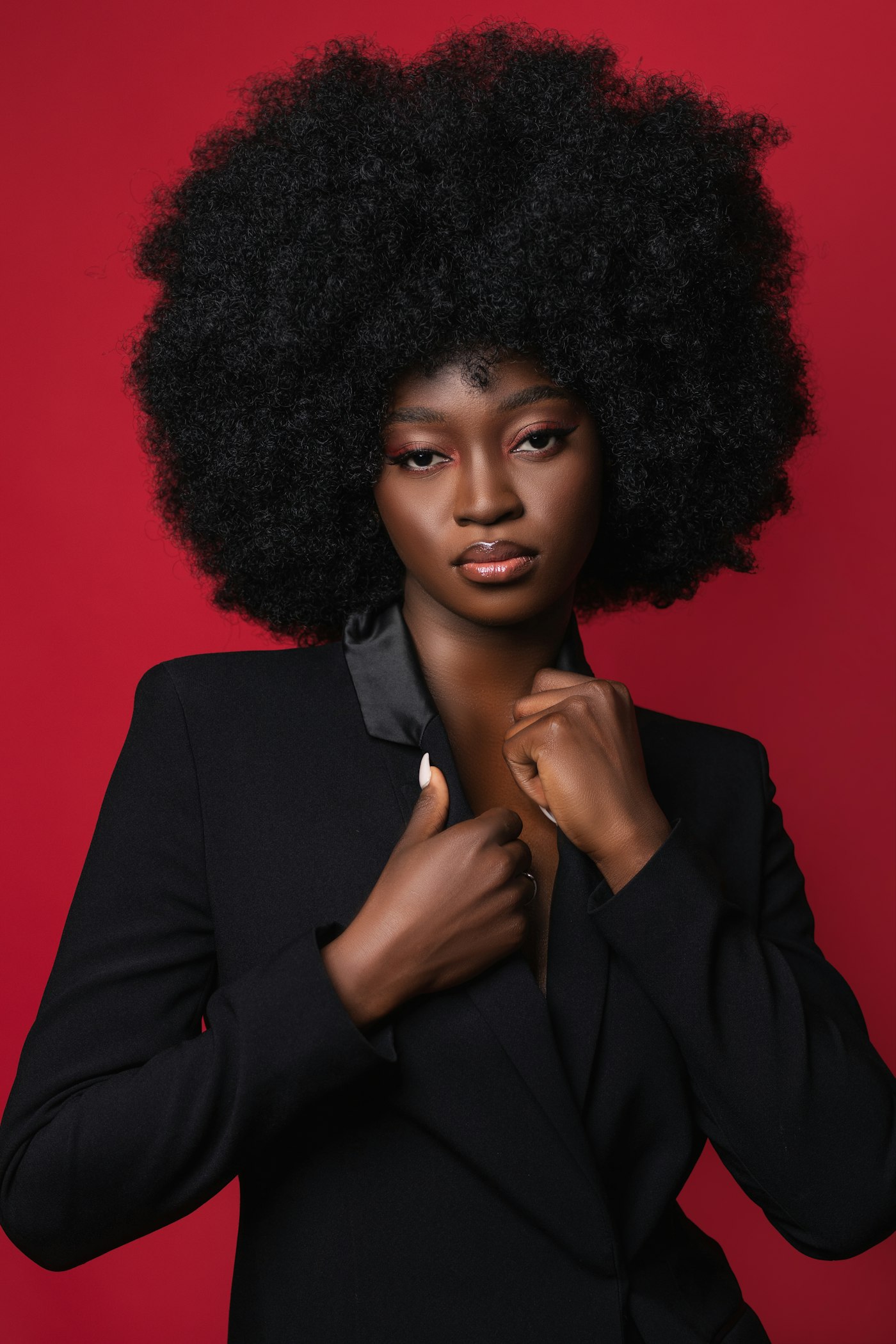 Afro sculpté