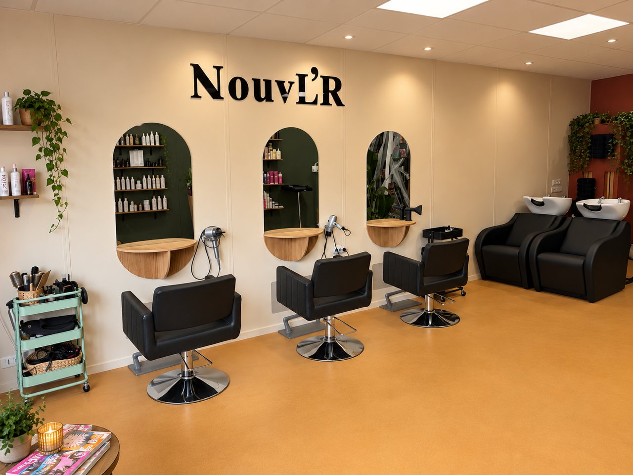 Le salon de coiffure NouvL'R à Auriol