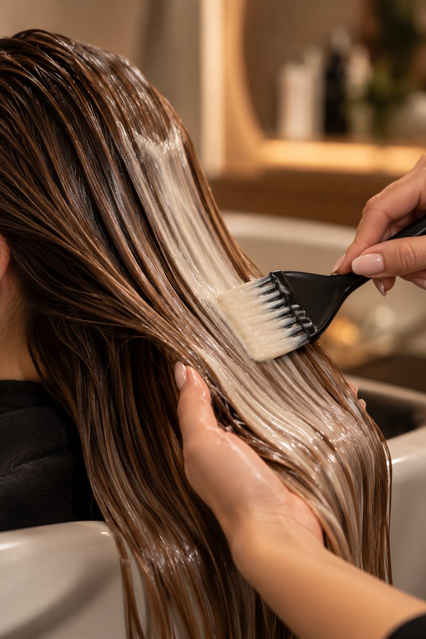 Traitement capillaire professionnel au salon NouvL'R