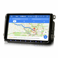 Autoradio Android 10.0 avec Apple Carplay via USB, DAB+  Volkswagen Amarok Coccinelle Sharan Transporter Polo Caddy Eos Golf Scirocco Passat Tiguan et Touran