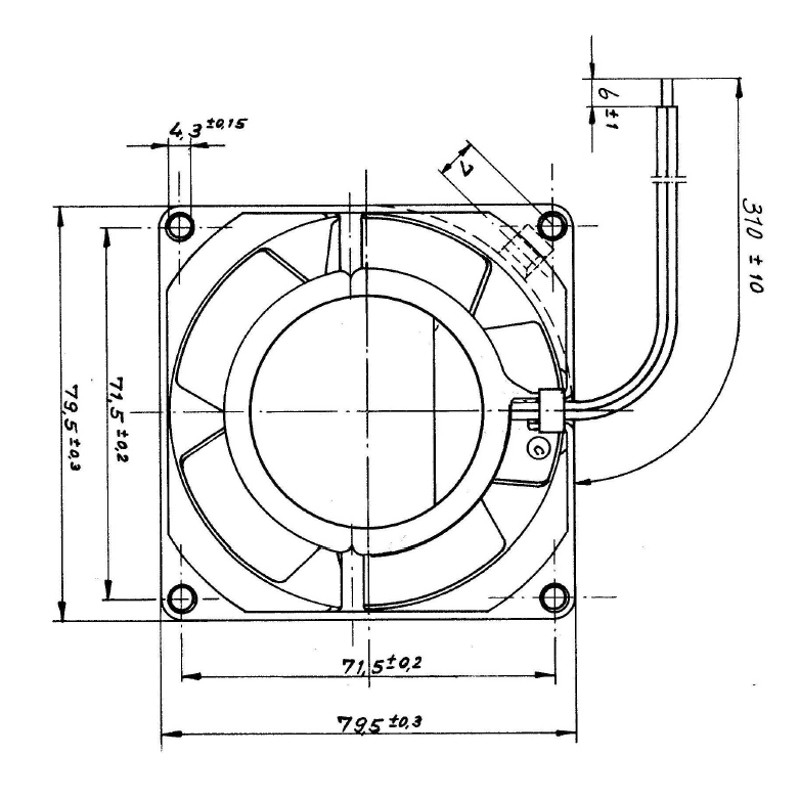 ventilateur 80