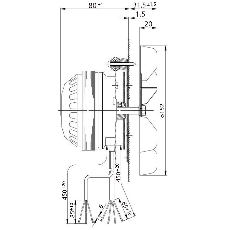EXTRACTEUR FUMEE  LP-A-IG INVICTA 1040001100-2