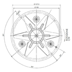 MOTEUR EXTRACTEUR FUMEE NOLA INVICTA 1184018210-2