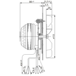 EXTRACTEUR FUMEE  LP-A-IG INVICTA 1040001100-2