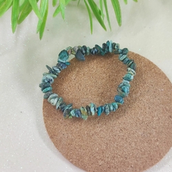 Bracelet Pierre Naturelle Turquoise Africaine – Fait Main à Grenoble – Paix Intérieure