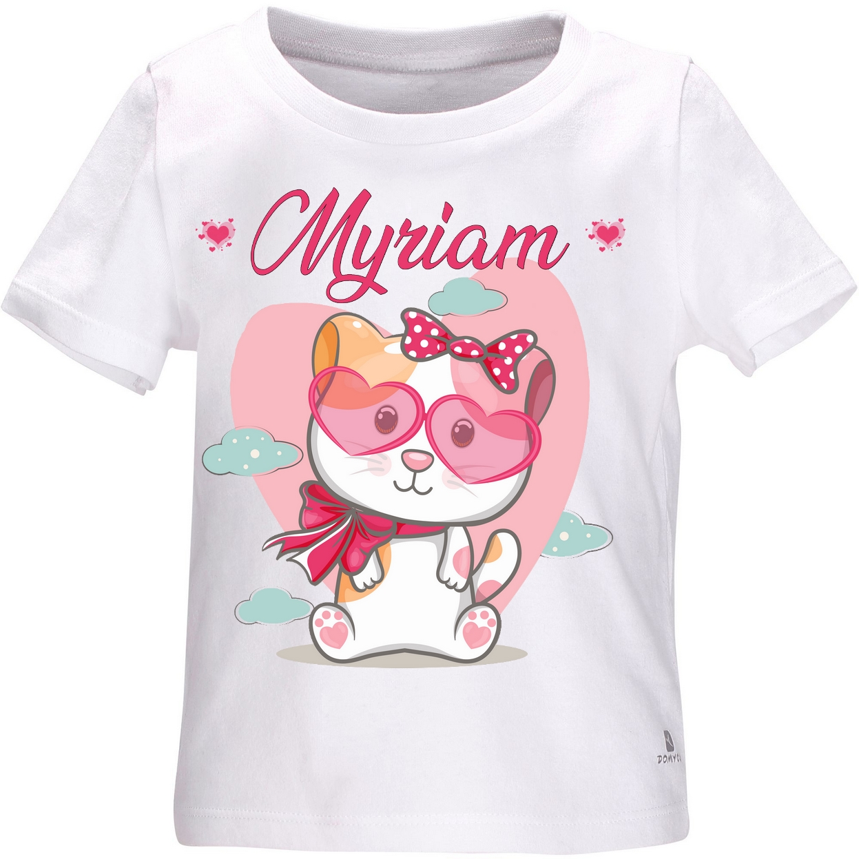 Tee Shirt Bebe Chat Chaton Fille Personnalise Avec Le Prenom De Votre Choix Bebe Tee Shirt Bebe Mimi Cadeau