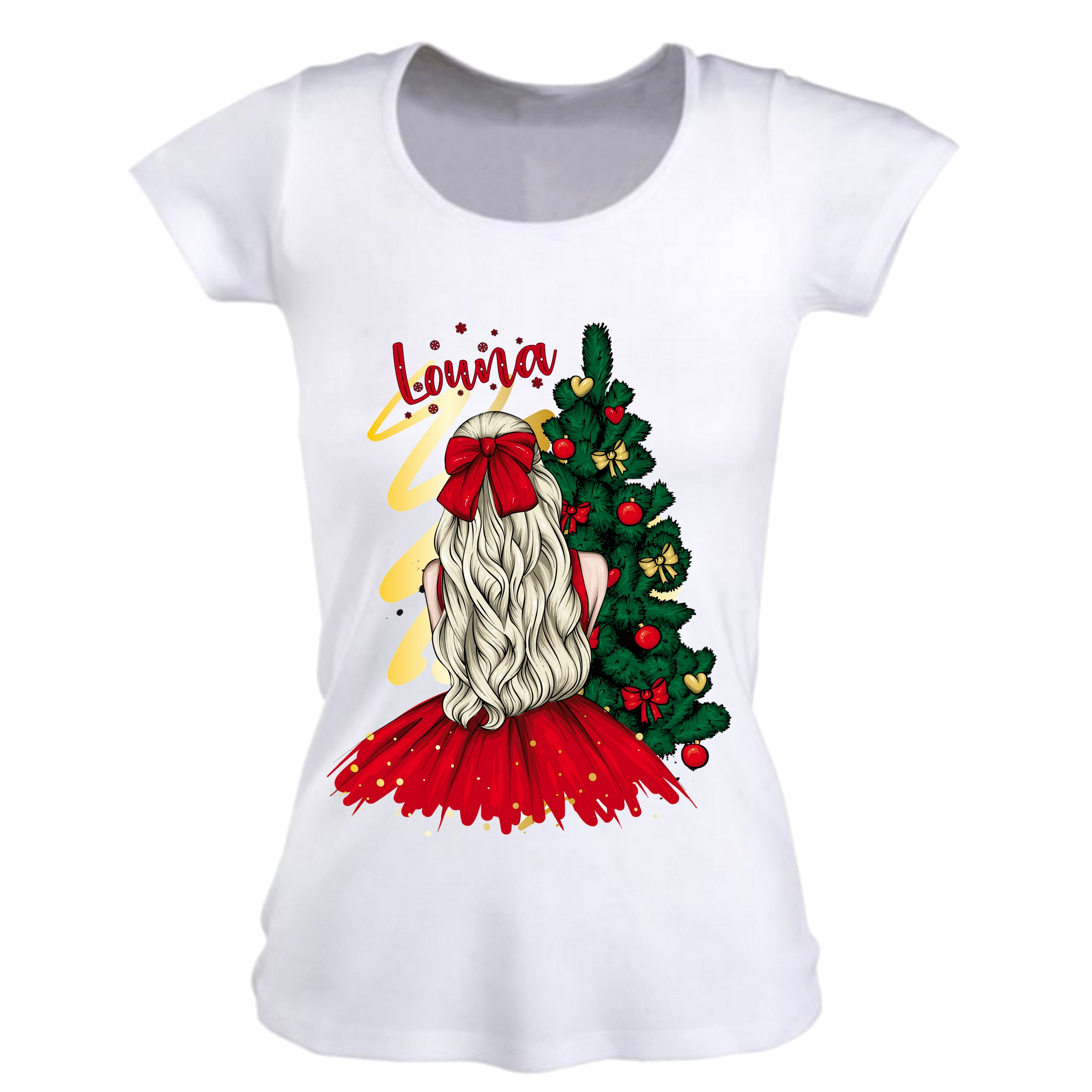 tee shirt femme de noel