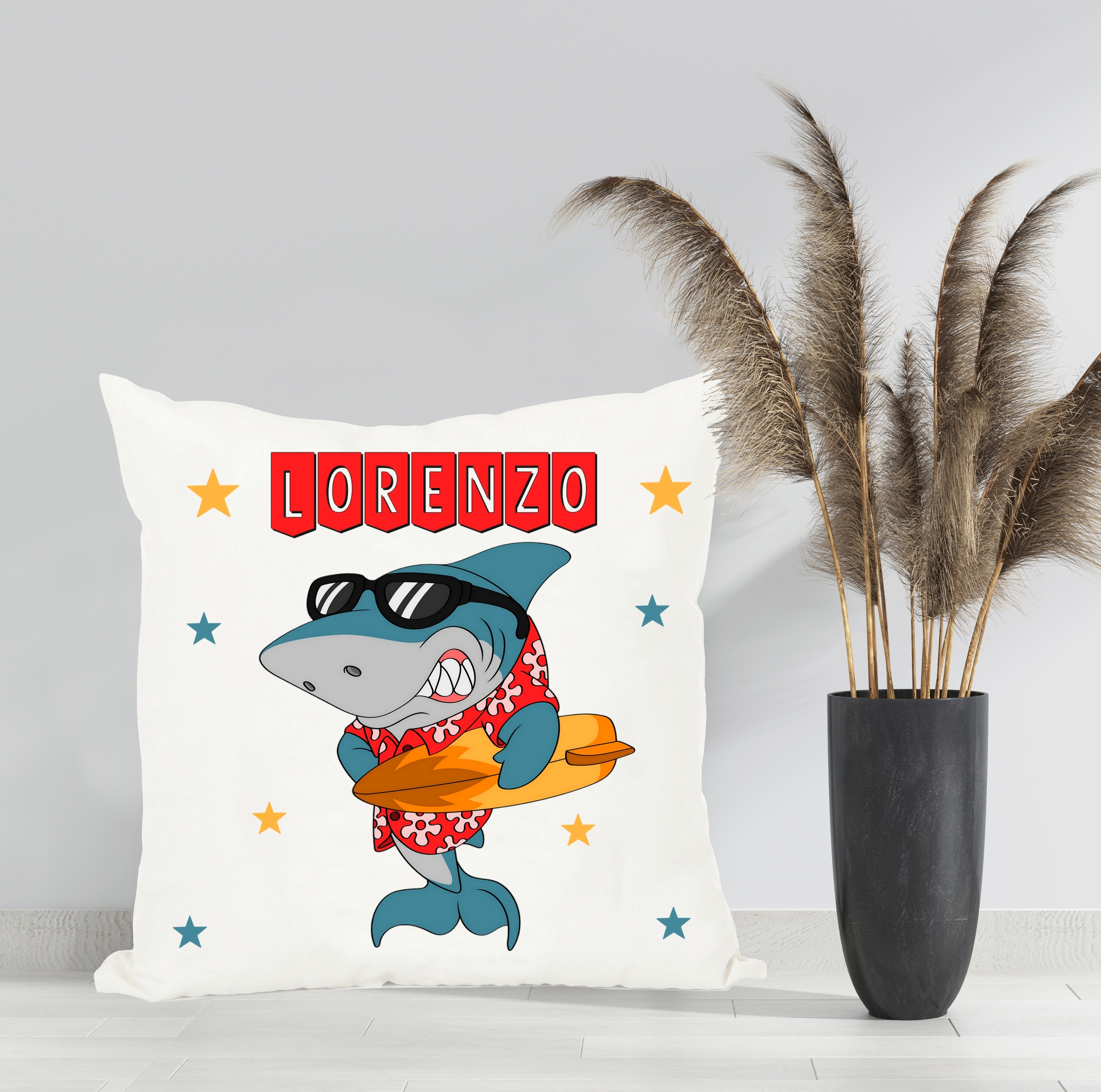 coussin requin