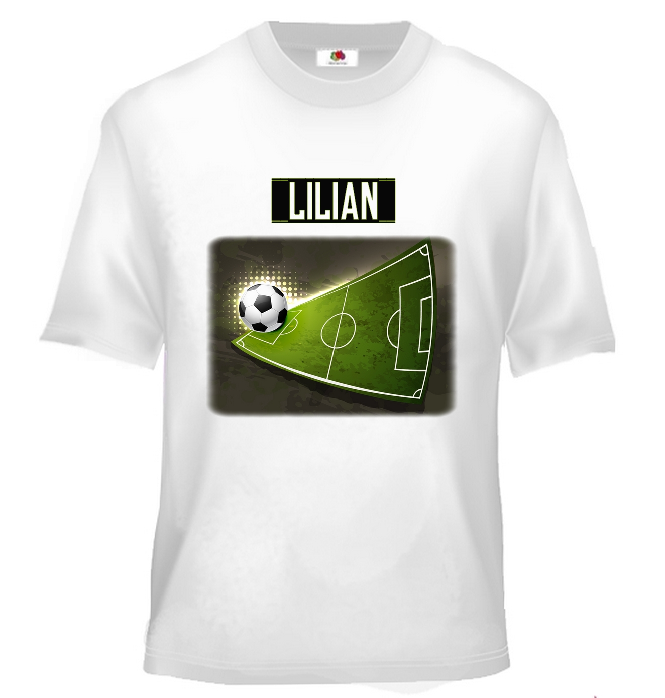 T-shirt enfant Football personnalisé avec prénom au choix