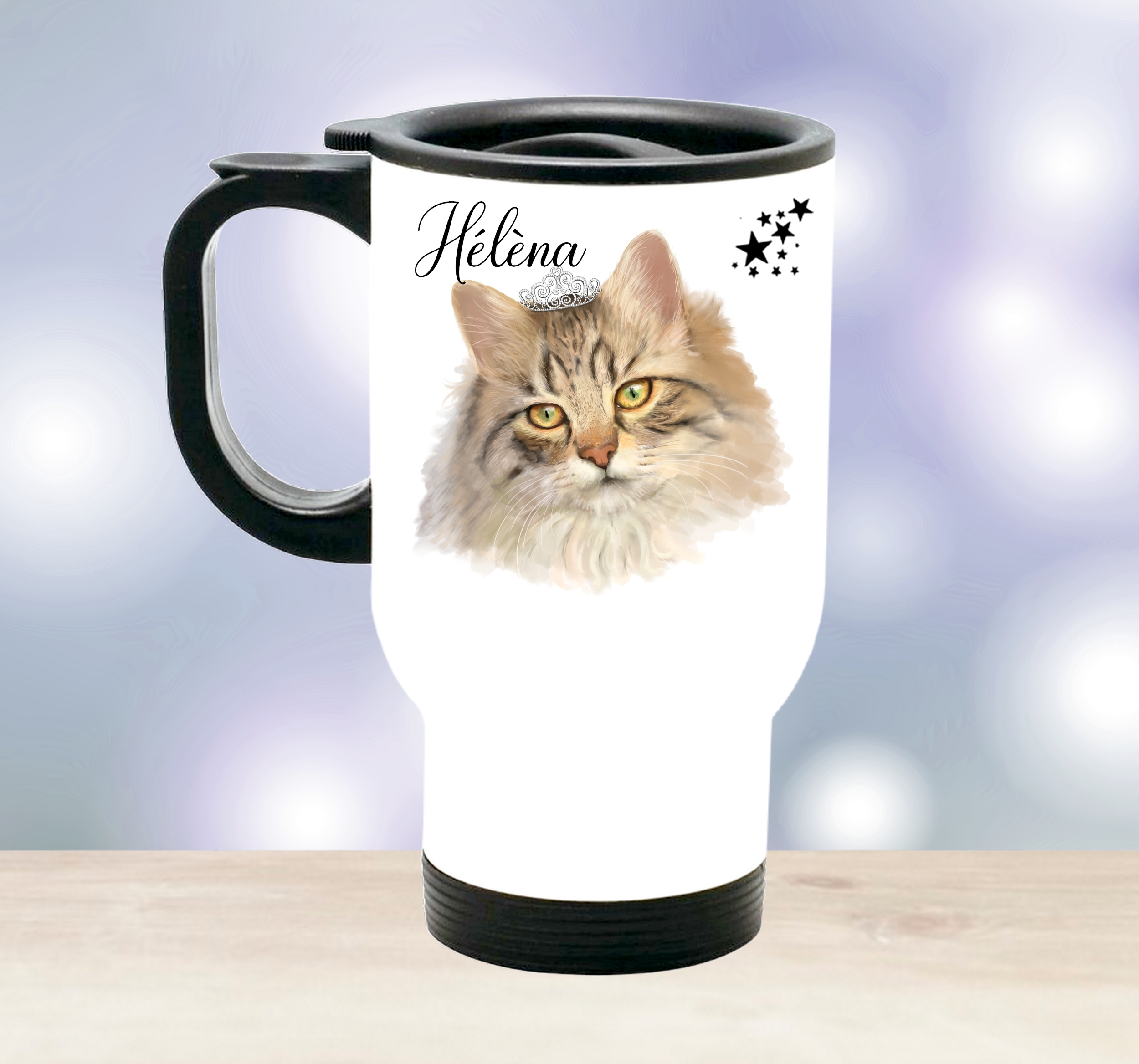 tasse isotherme chat