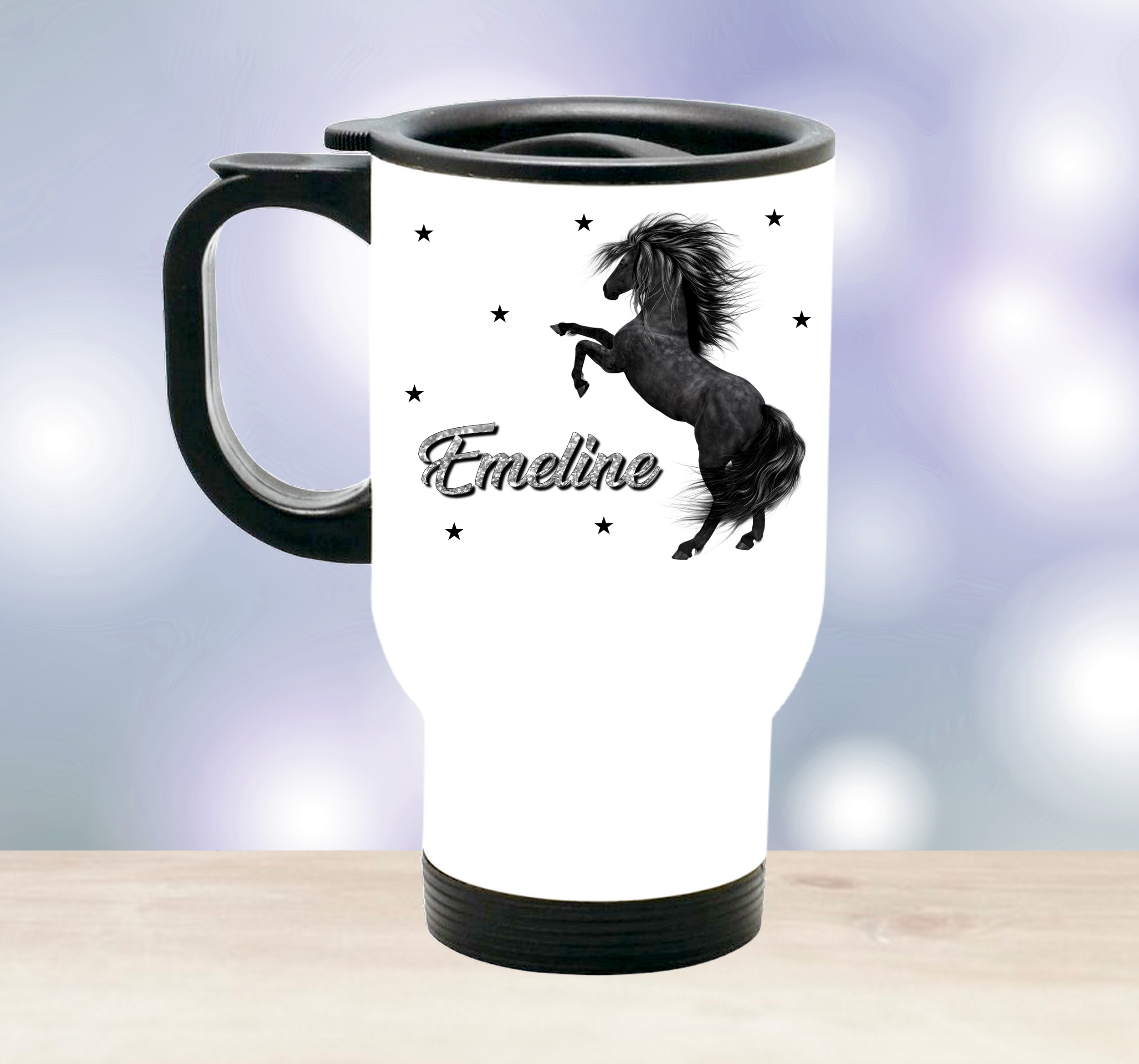 tasse isotherme cheval