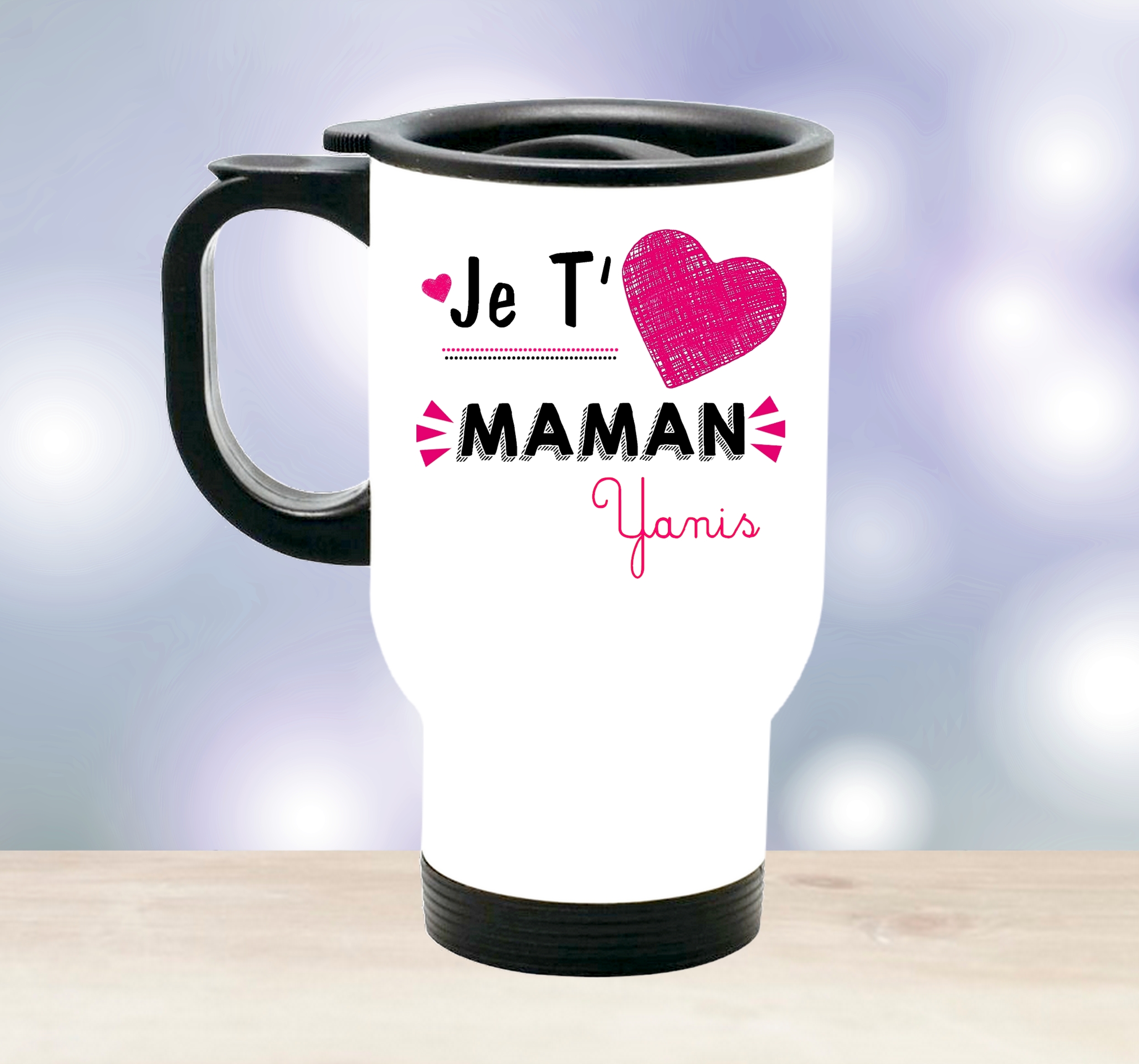 tasse isotherme maman je t'aime