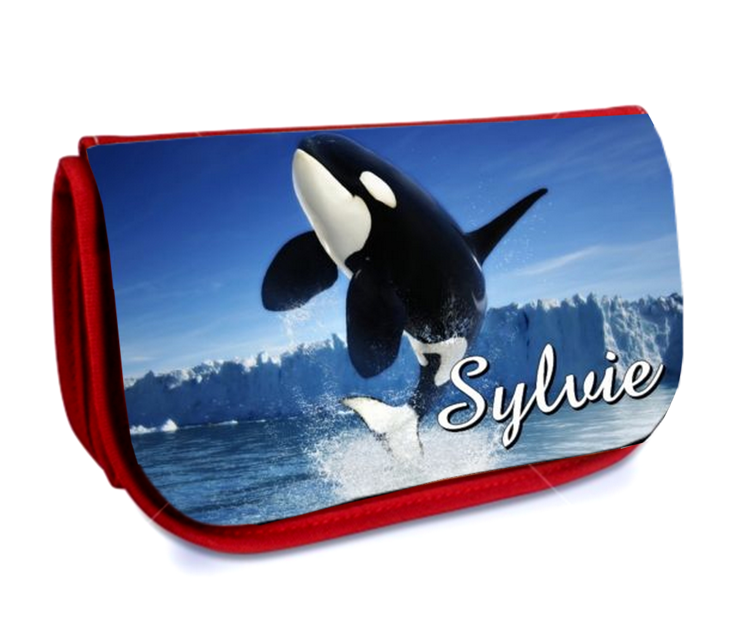 Trousse maquillage Orque personnalisée avec prénom