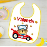 bavoir bébé voiture