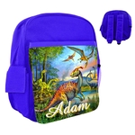 Sac à dos enfant Dinosaures personnalisé avec prénom