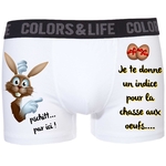 BOXER Caleçon Homme Humour Pâques