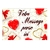 Puzzle Amour St Valentin personnalisé avec message Taille au choix