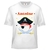 T-shirt enfant Pirate personnalisé avec prénom au choix