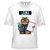 T-shirt enfant Chat chaton personnalisé avec prénom au choix