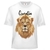 T-shirt enfant Lion personnalisé avec prénom au choix