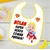 bavoir bébé heros comme parrain