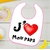 bavoir bébé j aime mon papa