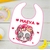 bavoir bébé panda princesse