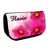 Trousse maquillage Fleurs personnalisée avec prénom