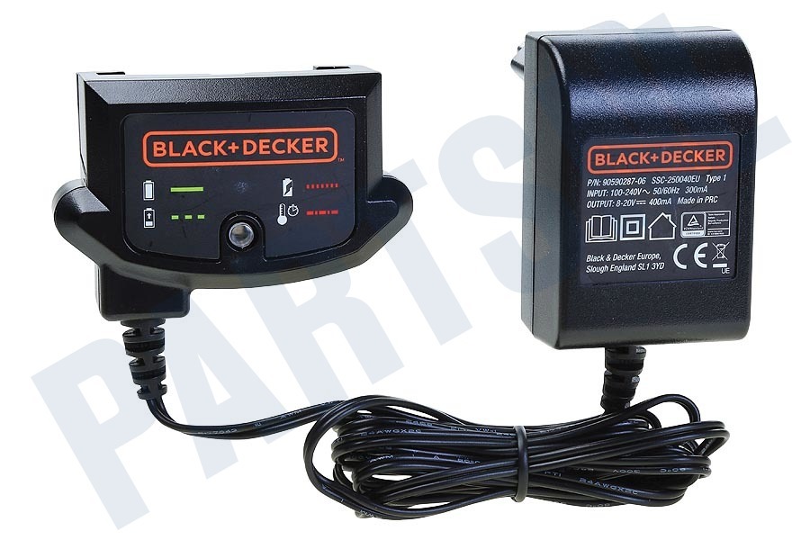 Black&Decker P/N:90590287-06 8-20V 400mA Battery Charger Battery Charging
