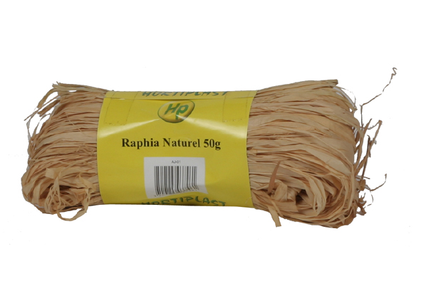 733251 - Bobine de 50g raphia naturel - bordeaux