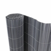 Canisse plastique ronde coloris gris