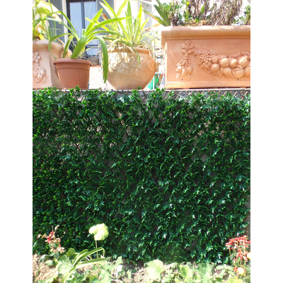 1x ou 2x Treillage Jardin Brun 180x107cm Support Plantes grimpantes  Brise-Vue Pliable Clôture de Jardin