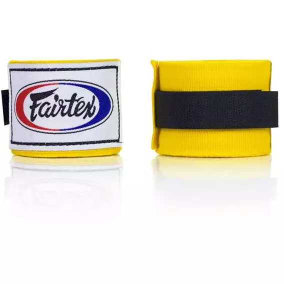 Bandes de boxe Fairtex Jaune
