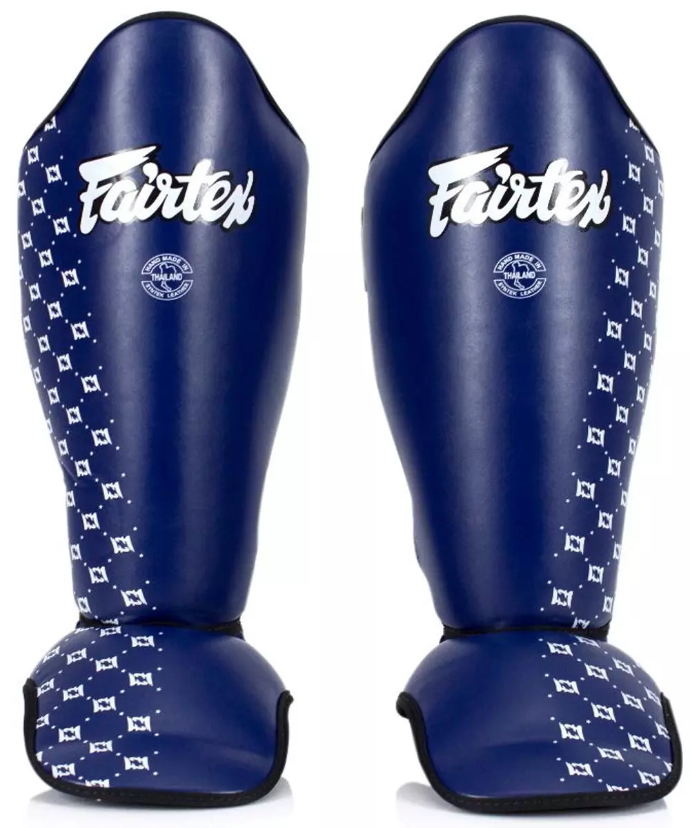 Protège tibias Fairtex Bleu