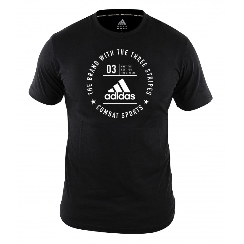 T-shirt Adidas community Noir et Blanc