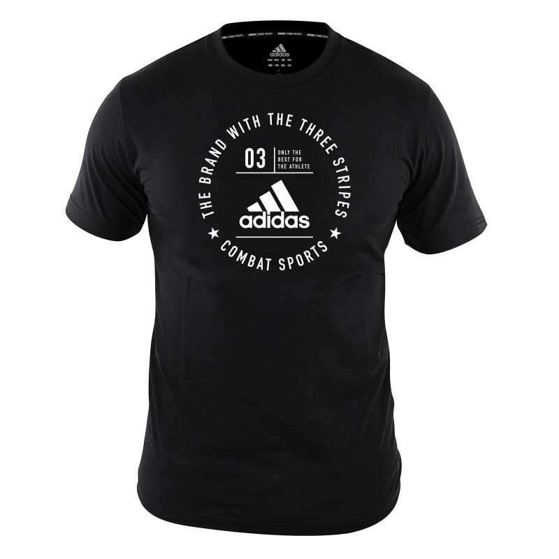 tee shirt adidas blanc et noir