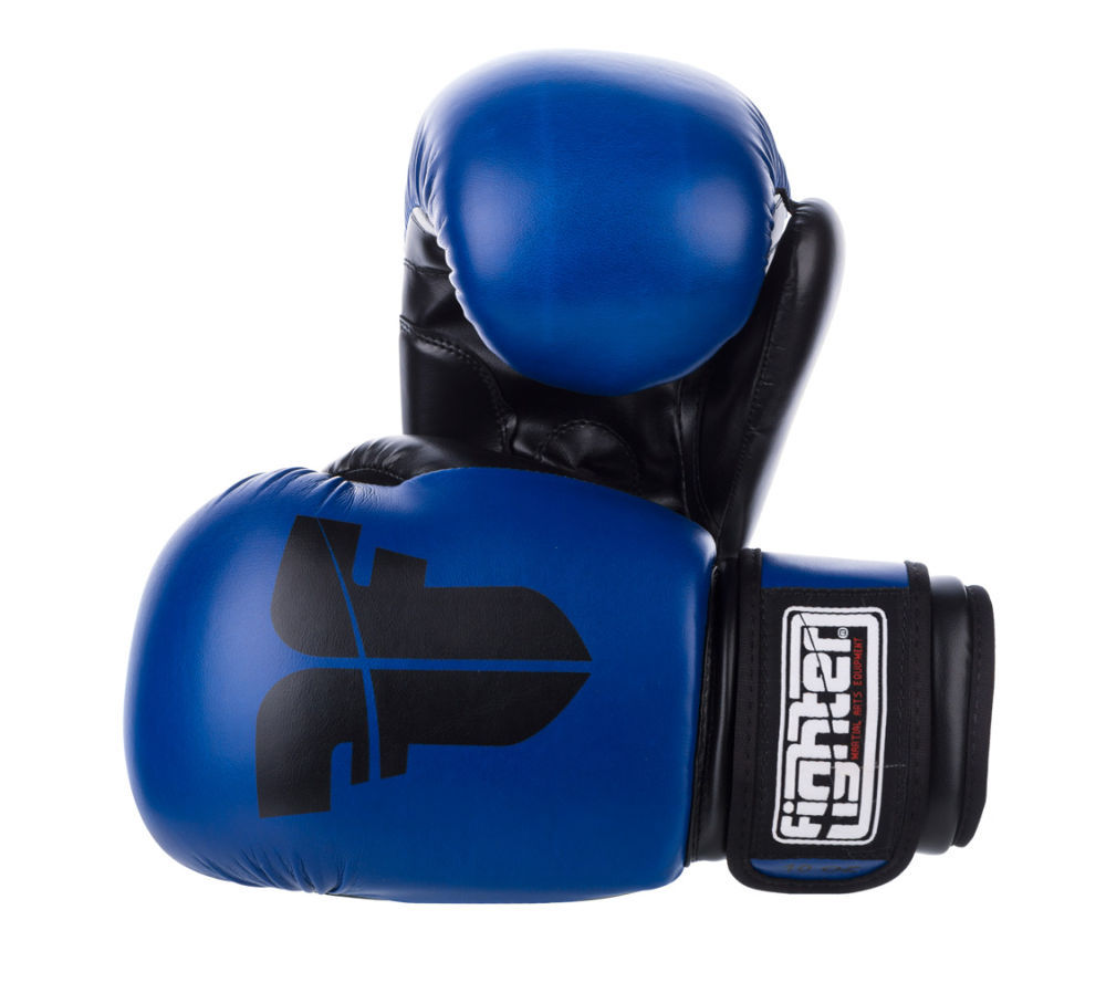 Gants de boxe Fighter basic Bleu