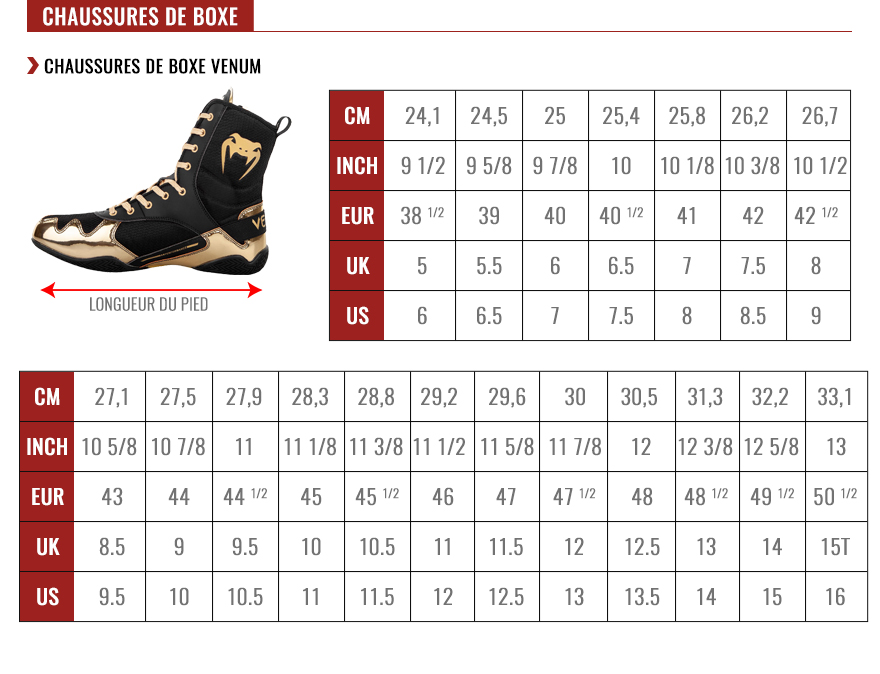 guide_taille_chaussure_boxe_venum