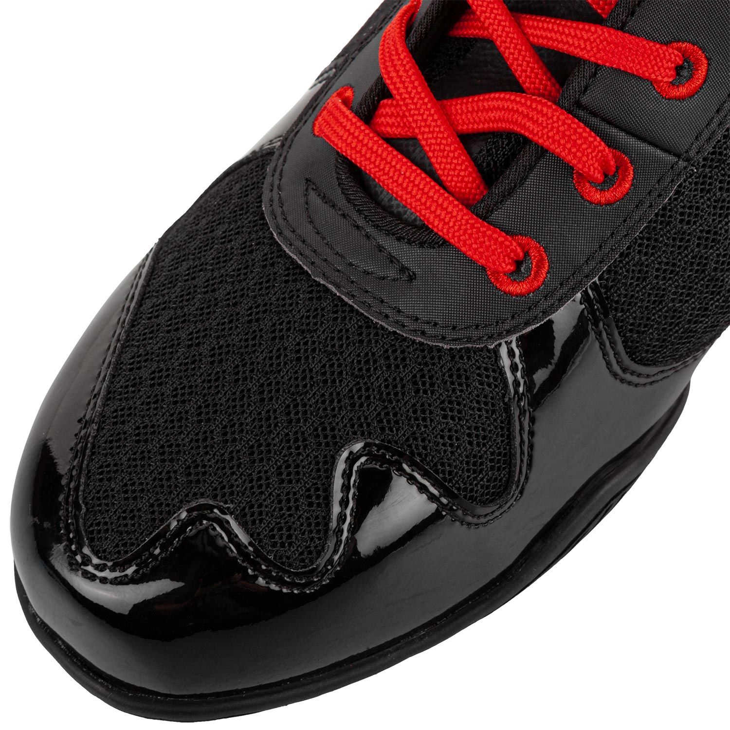 chaussure-de-boxe-anglaise-venum-giant-low-noir-rouge