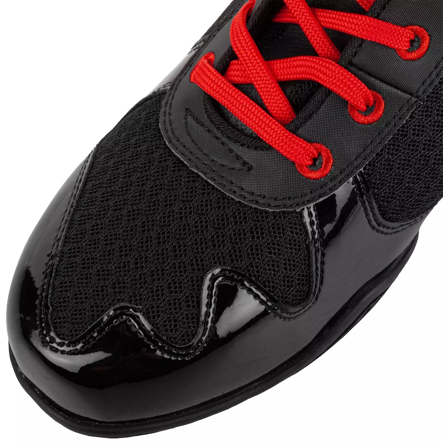chaussure-de-boxe-anglaise-venum-giant-low-noir-rouge
