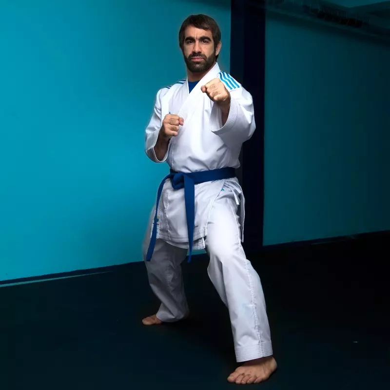 kimono-de-karate-adidas-revoflex-bleu